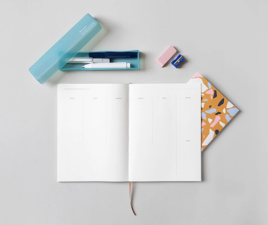 Planner Klasyk non daté - Moss