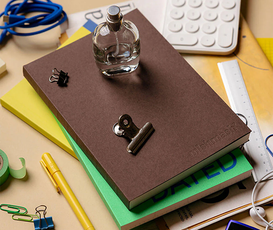 Mishmash - carnet Naked A5 - Deep Brown