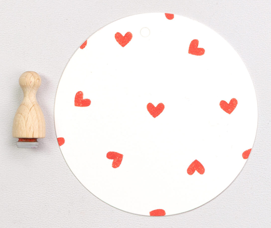 Cachet - Mini coeur dodu