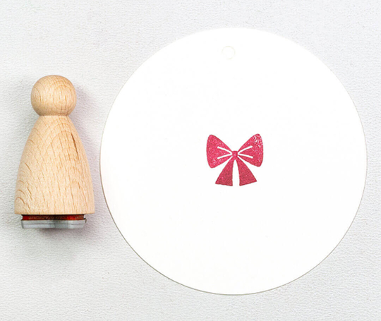 Cachet - Noeud festif