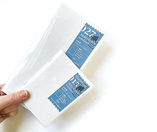 Traveler's Company - Carnet souple papier aquarelle