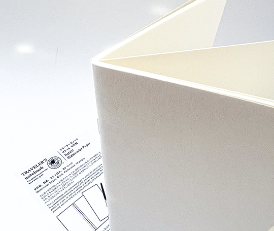 Traveler's Company - Carnet souple papier aquarelle