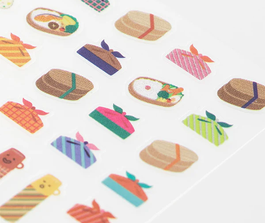 Midori - mini autocollants - Lunch Box