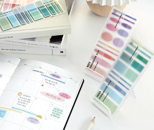 Index surligneurs Blur - Forest