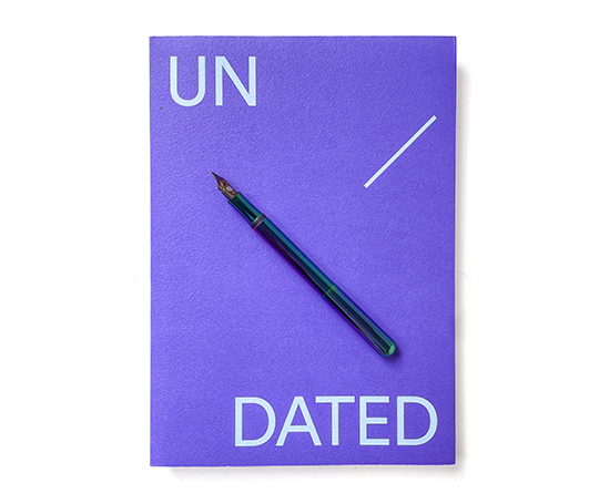 Mishmash - agenda non daté en blocs - mauve