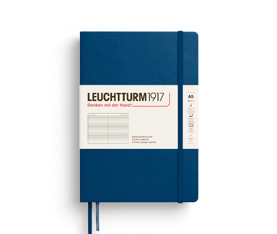 Leuchtturm carnet A5 rigide - Indigo