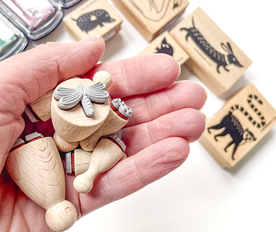 Cachet - Petite libellule