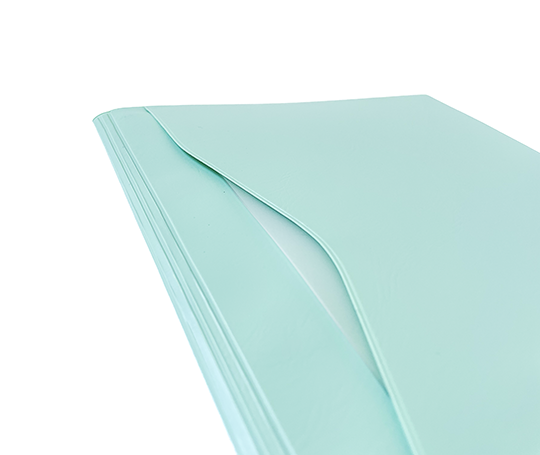 Pochette Nähe A5 - vert menthe