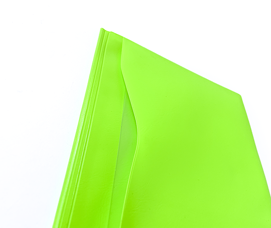 Pochette Nähe A5 - vert fluo