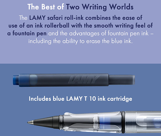 Lamy Safari roll-ink - Vista