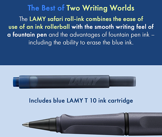 Lamy Safari roll-ink - Steel black