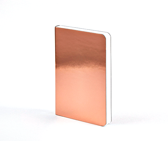Carnet A6 à couverture souple - Shiny Starlet Cuivré
