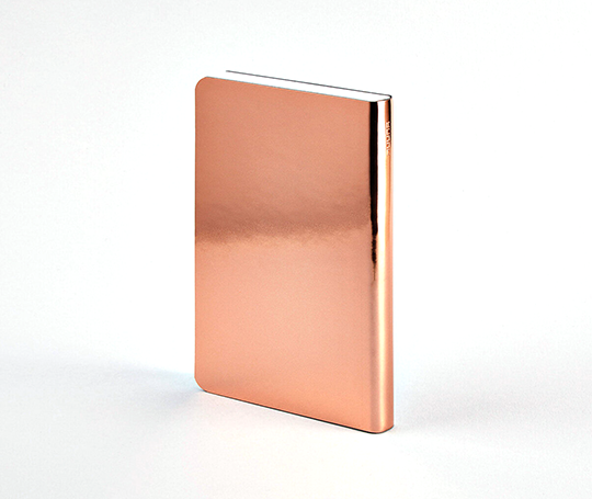 Carnet A6 à couverture souple - Shiny Starlet Cuivré