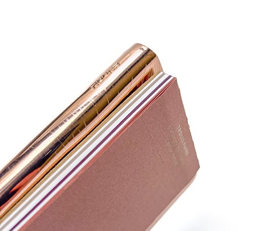Carnet A6 à couverture souple - Shiny Starlet Cuivré
