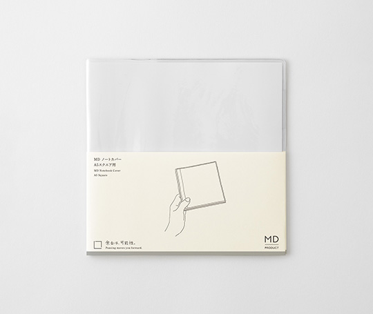MD Product - Housse de protection en plastique pour carnet carré