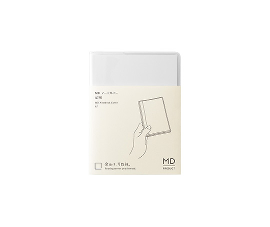 MD Product - Housse de protection en plastique pour carnet A7
