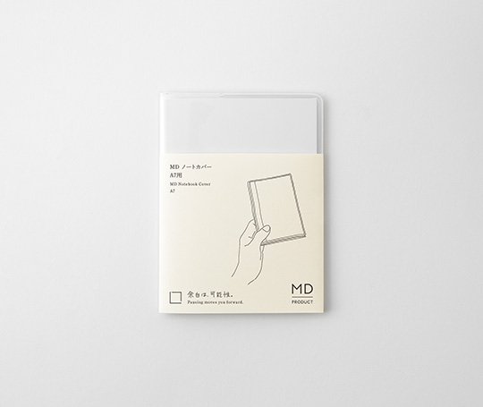 MD Product - Housse de protection en plastique pour carnet A7