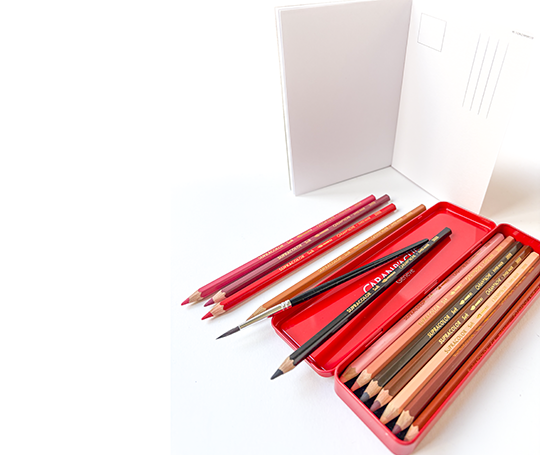 Caran d'Ache - Set créatif Nina Cosford 12 crayons Supracolor