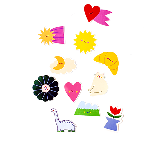 Autocollant Coeur