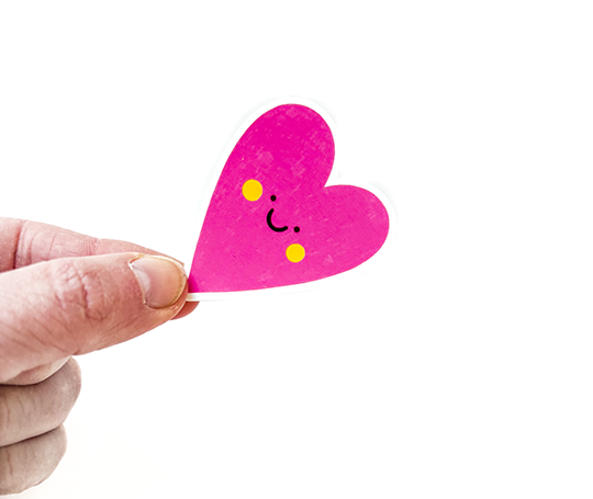 Autocollant Coeur