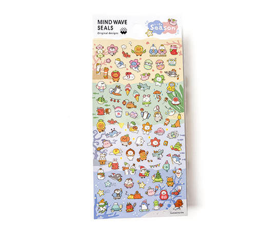 Planche d'autocollants MW Seals - Season