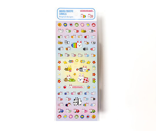 Planche d'autocollants MW Seals - Lapins