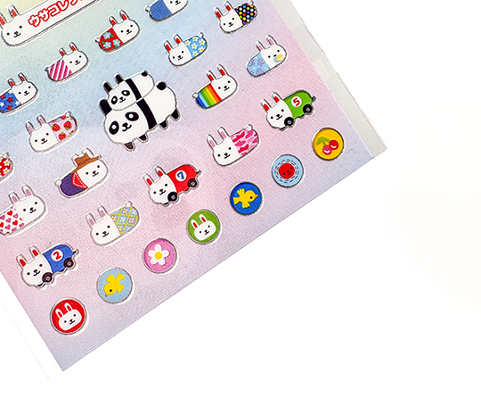 Planche d'autocollants MW Seals - Lapins