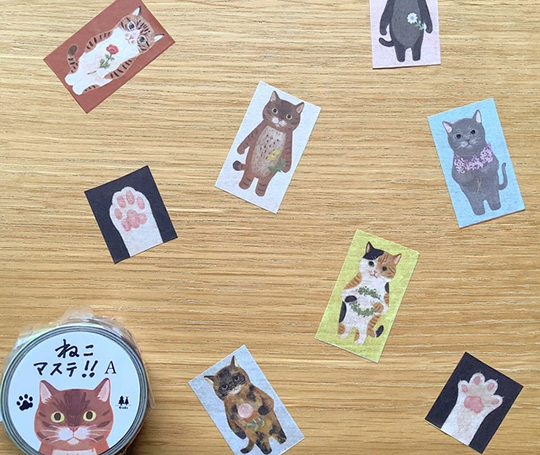 Washi tape 24 mm - Chats