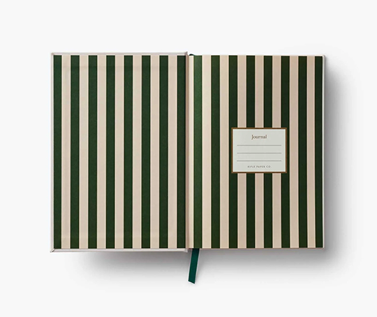 Rifle Paper Co - Journal à couverture brodée Chats