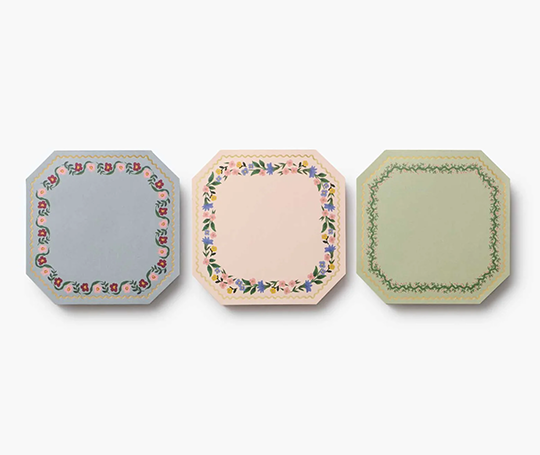 Rifle Paper co - Trio de mini bloc-notes Gemma