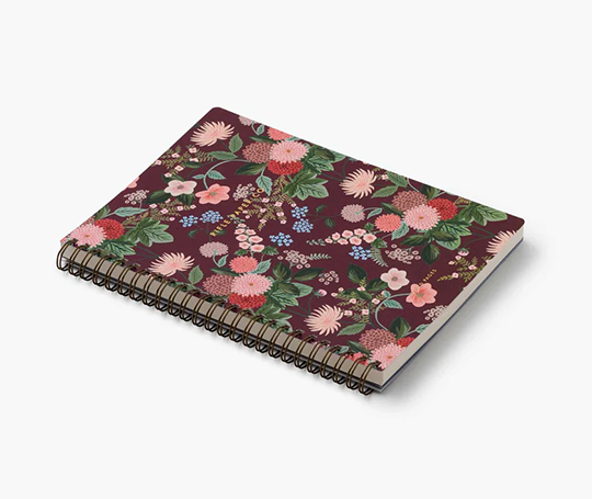 Rifle Paper Co - Carnet à spirale Dahlia