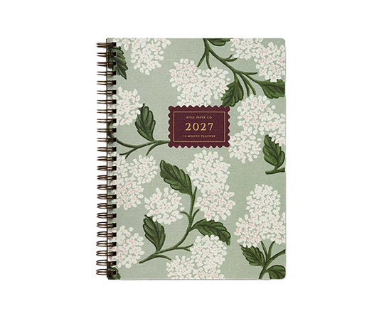 Rifle Paper Co. - Agenda 2027 à spirales Hortensia