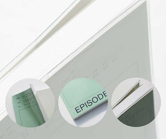 Carnet Episode L - Pastel Mint