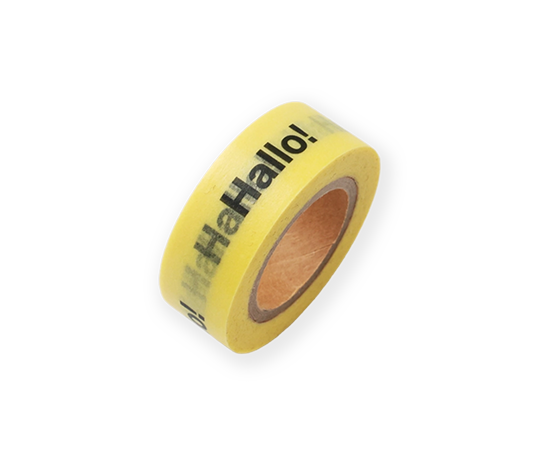 Washi tape - Hallo!