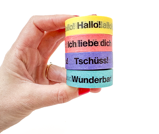 Washi tape - Ich liebe dich