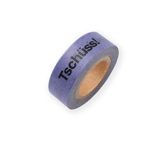 Washi tape - Tschüss!