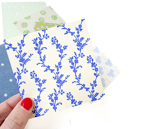 Petits papiers sérigraphiés Paper Kkuleomi