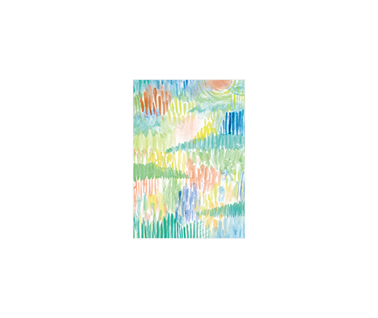 Bloc de feuilles autocollantes de papier washi - Paint