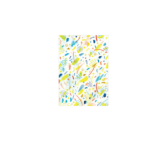 Bloc de feuilles autocollantes de papier washi - Paint
