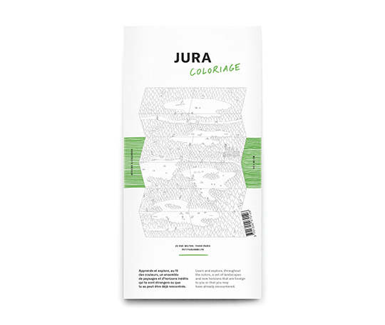 Affiche à colorier - Jura
