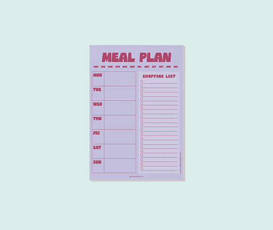 Meal plan - Planificateur de repas et liste de courses