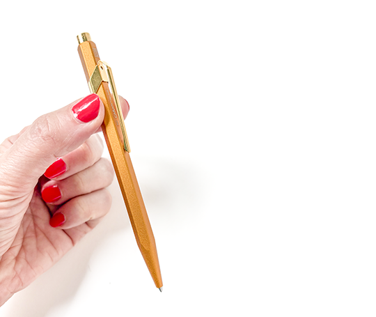 Caran d'Ache - 849 stylo-bille Premium Line - Goldbar