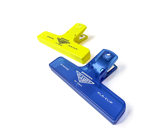 Penco - pince en plastique Clampy Pla-clip - bleu transparent