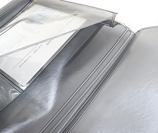 Pochette Nähe A6 - gris transparent