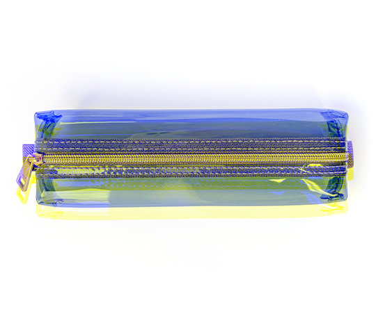 Midori - Trousse Book band transparente avec élastique