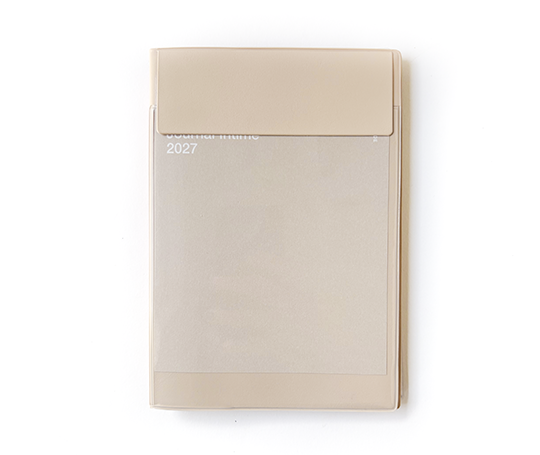 Hightide Agenda 2027 mensuel - Iris/Journal intime - Beige (type K)