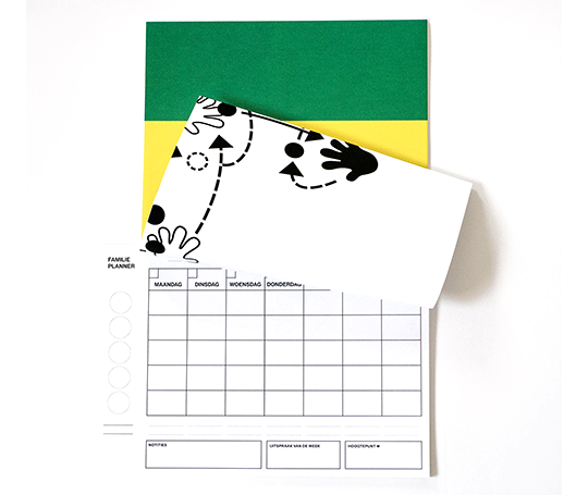 Redopapers - Planner hebdomadaire familial