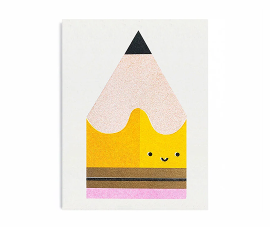 Mini carte - Crayon