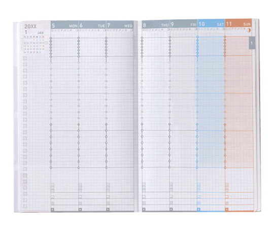 Jibun Techo - Agenda First Kit 2027 - White