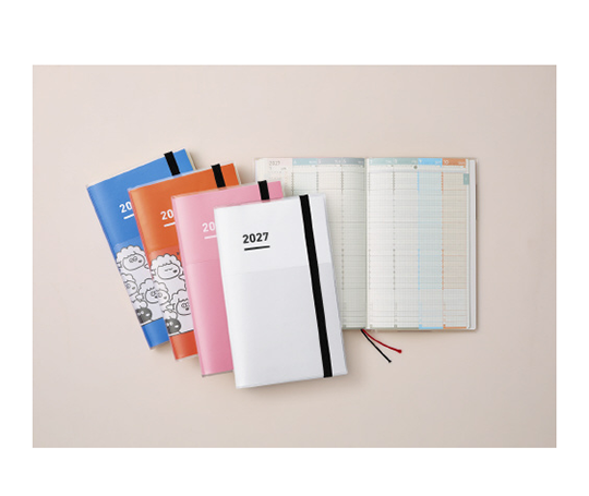 Jibun Techo - Agenda First Kit 2027 - White